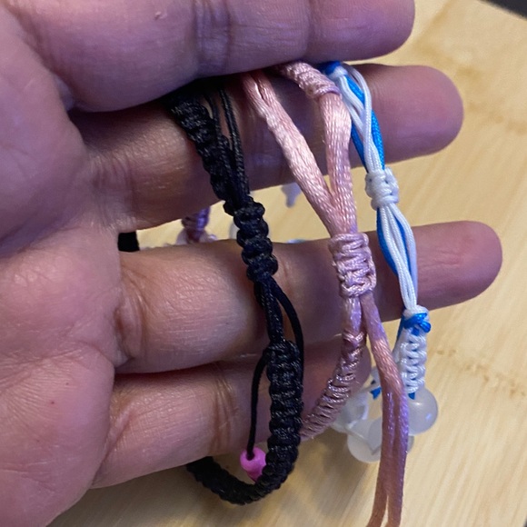 Colorful Heart Beaded friendship Bracelets Set - Picture 5 of 17